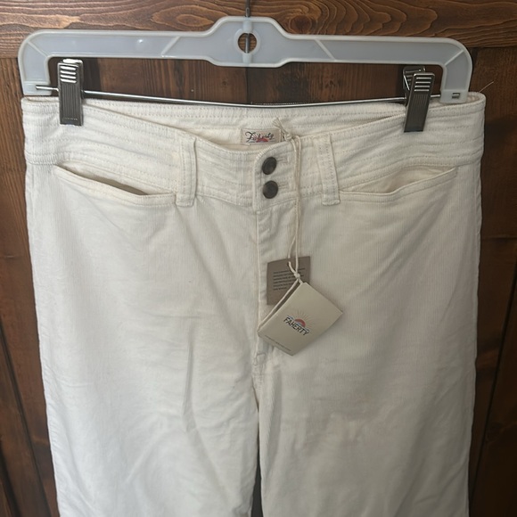 FAHERTY Stretch Cord Wide Leg Pant, Size 29 - Picture 6 of 13
